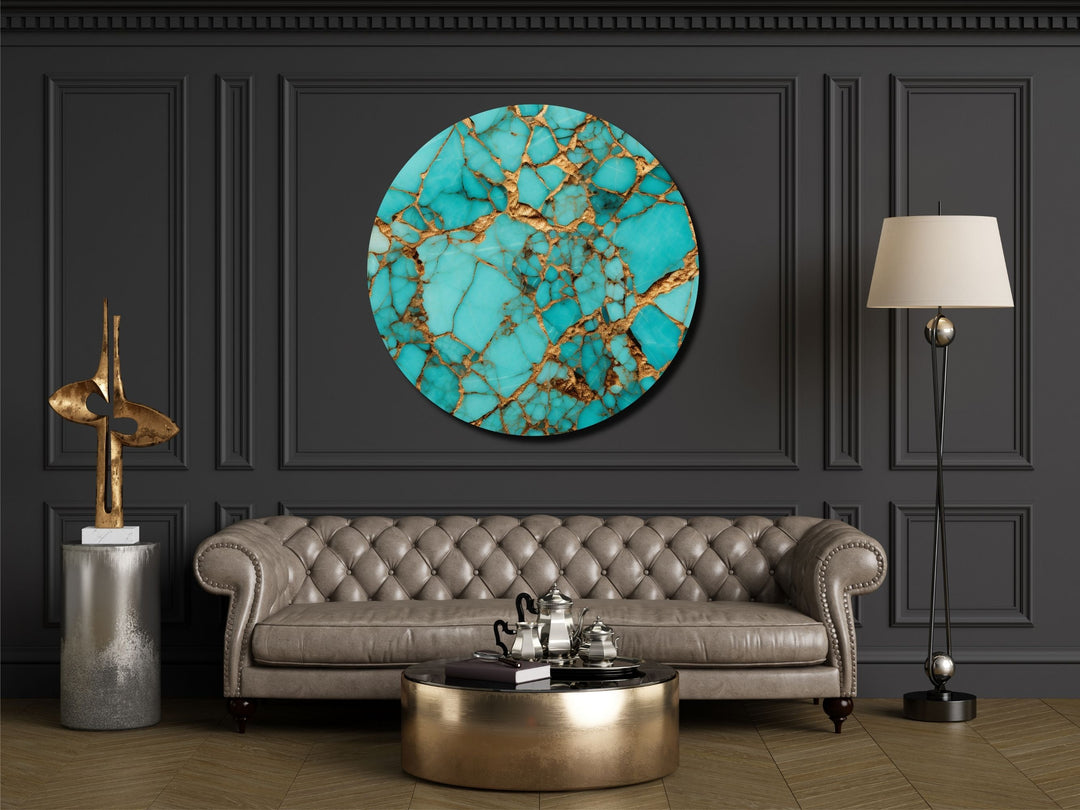 Abstract Marble Design Wall Art Decor-Home&Office Glass Printing Wall Painting