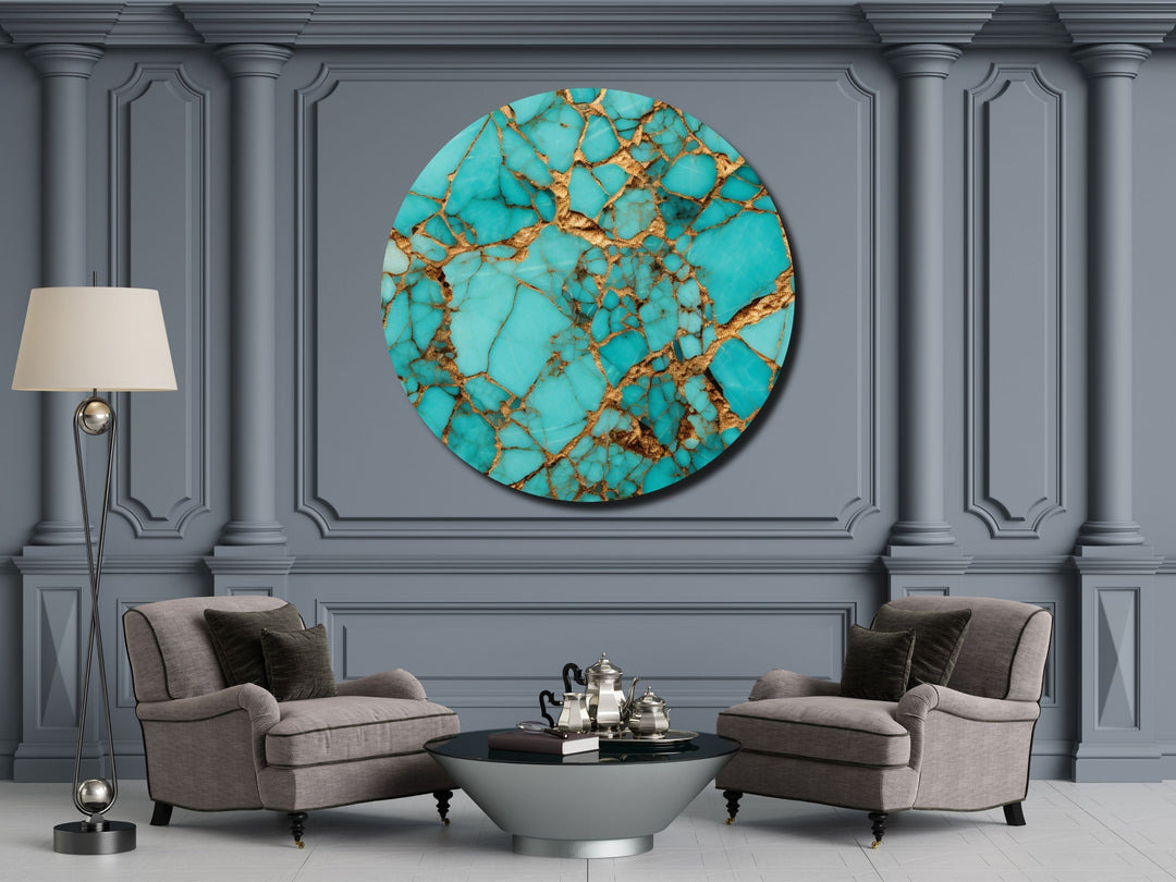 Abstract Marble Design Wall Art Decor-Home&Office Glass Printing Wall Painting