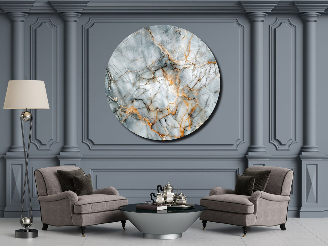 Abstract Marble Design Wall Art Decor-Home&Office Glass Printing Wall Painting