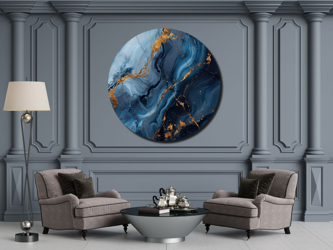 Abstract Marble Design Wall Art Decor-Home&Office Glass Printing Wall Painting