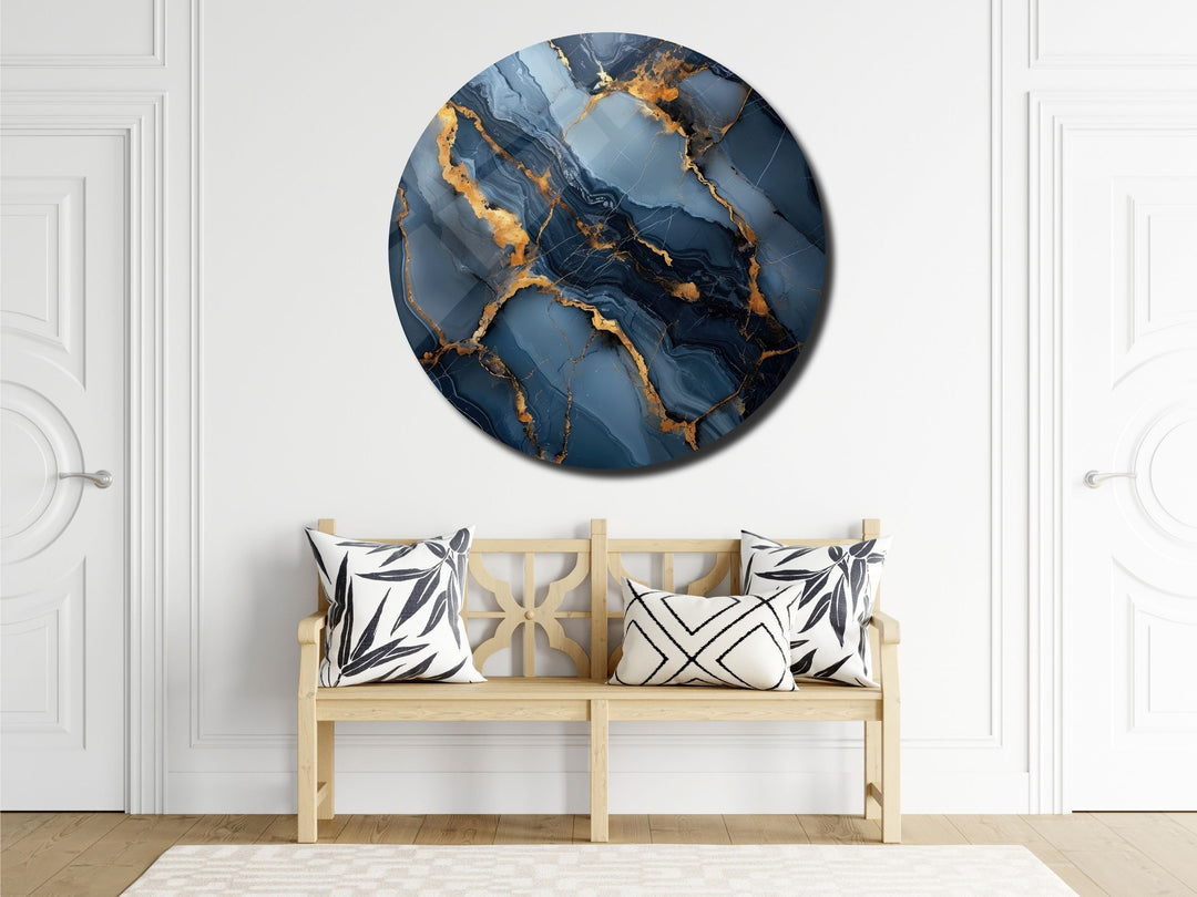 Abstract Marble Design Wall Art Decor-Home&Office Glass Printing Wall Painting