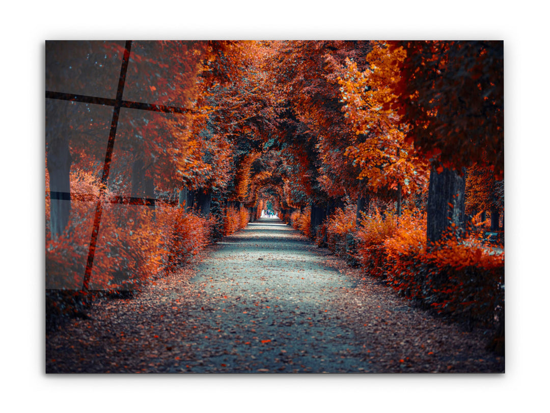 Autumn Glass Printing Wall Art-Home Office Wall Painting Decoration