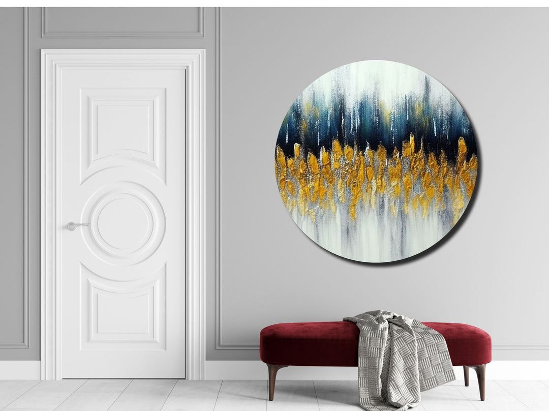 Abstract Marble Design Wall Art Decor-Home&Office Glass Printing Wall Painting