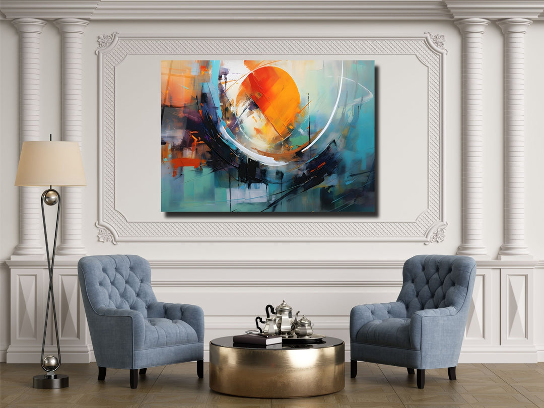 Abstract Minimalist Design Wall Art Decor-Home&Office Glass Printing Wall Painting