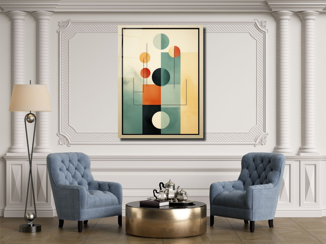 Abstract Minimalist Design Wall Art Decor-Home&Office Glass Printing Wall Painting