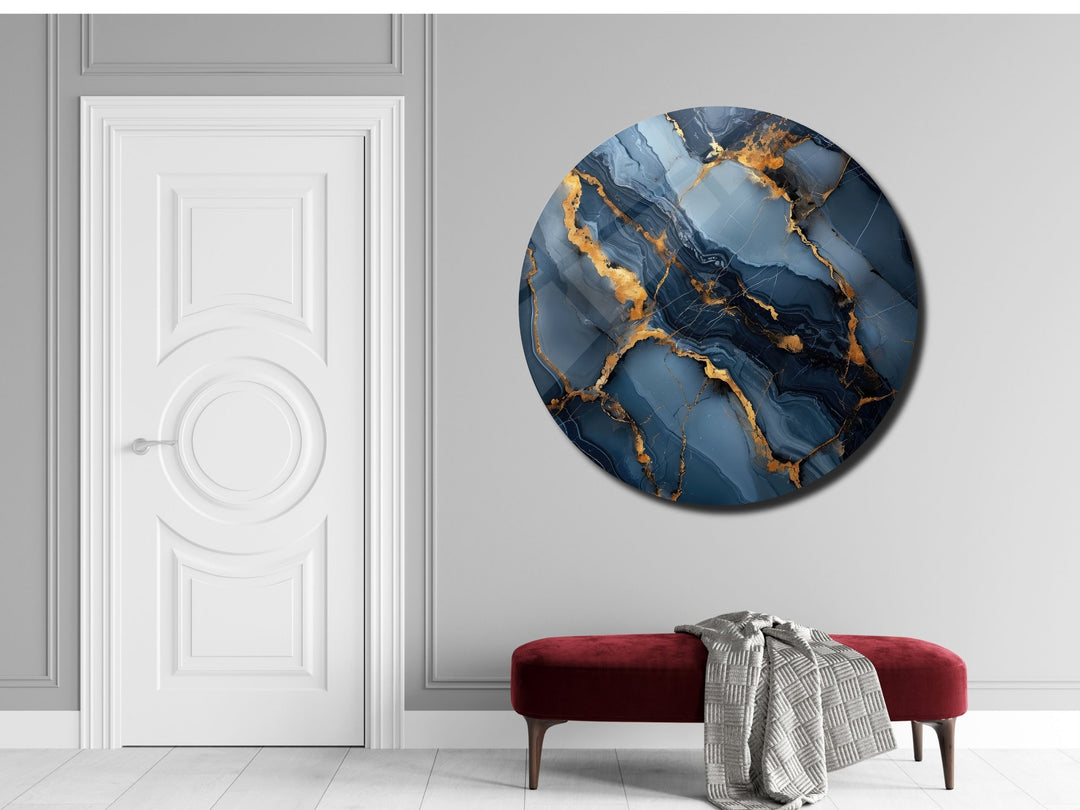 Abstract Marble Design Wall Art Decor-Home&Office Glass Printing Wall Painting