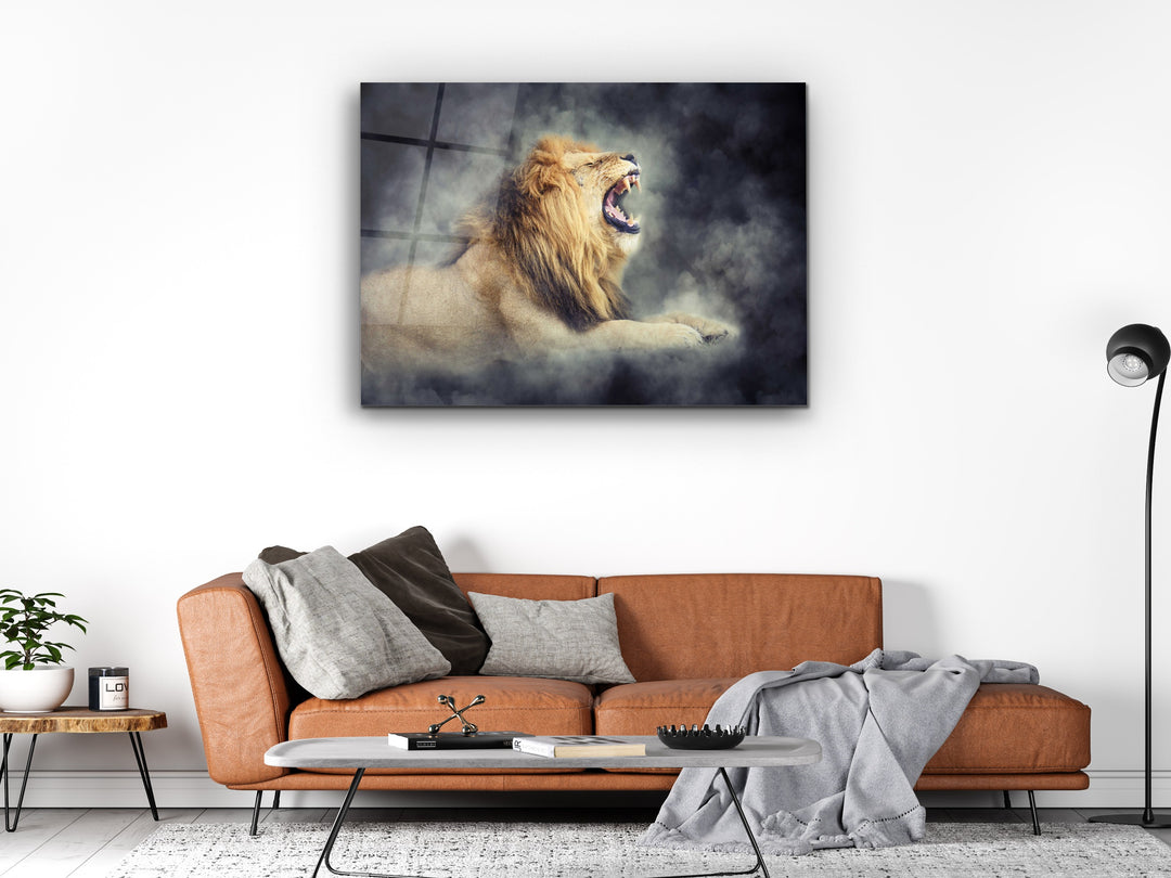 Glass Printing Wall Art-Home Office Wall Painting Decoration