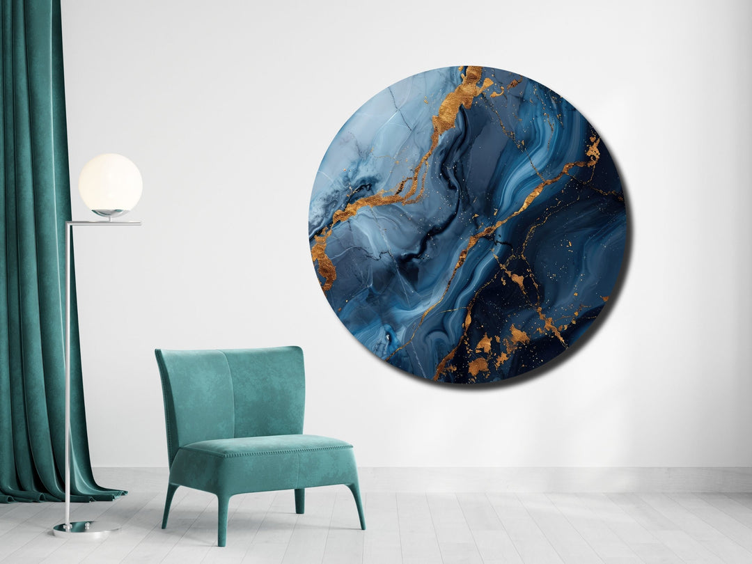 Abstract Marble Design Wall Art Decor-Home&Office Glass Printing Wall Painting