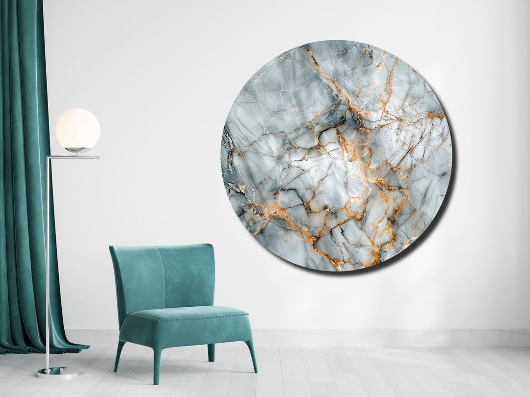 Abstract Marble Design Wall Art Decor-Home&Office Glass Printing Wall Painting