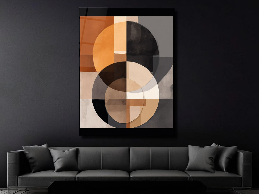 Abstract Minimalist Design Wall Art Decor-Home&Office Glass Printing Wall Painting