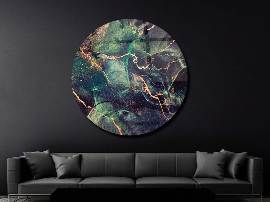 Abstract Marble Design Wall Art Decor-Home&Office Glass Printing Wall Painting