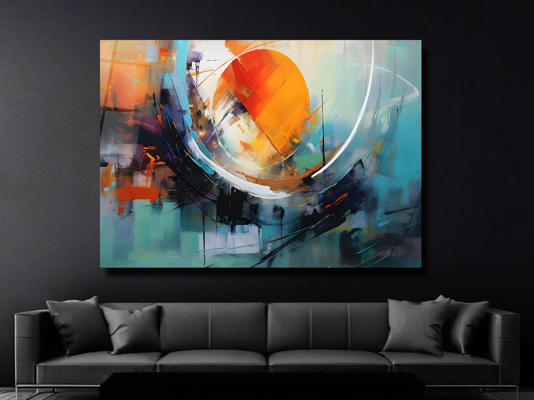 Abstract Minimalist Design Wall Art Decor-Home&Office Glass Printing Wall Painting