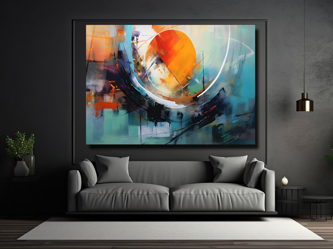 Abstract Minimalist Design Wall Art Decor-Home&Office Glass Printing Wall Painting