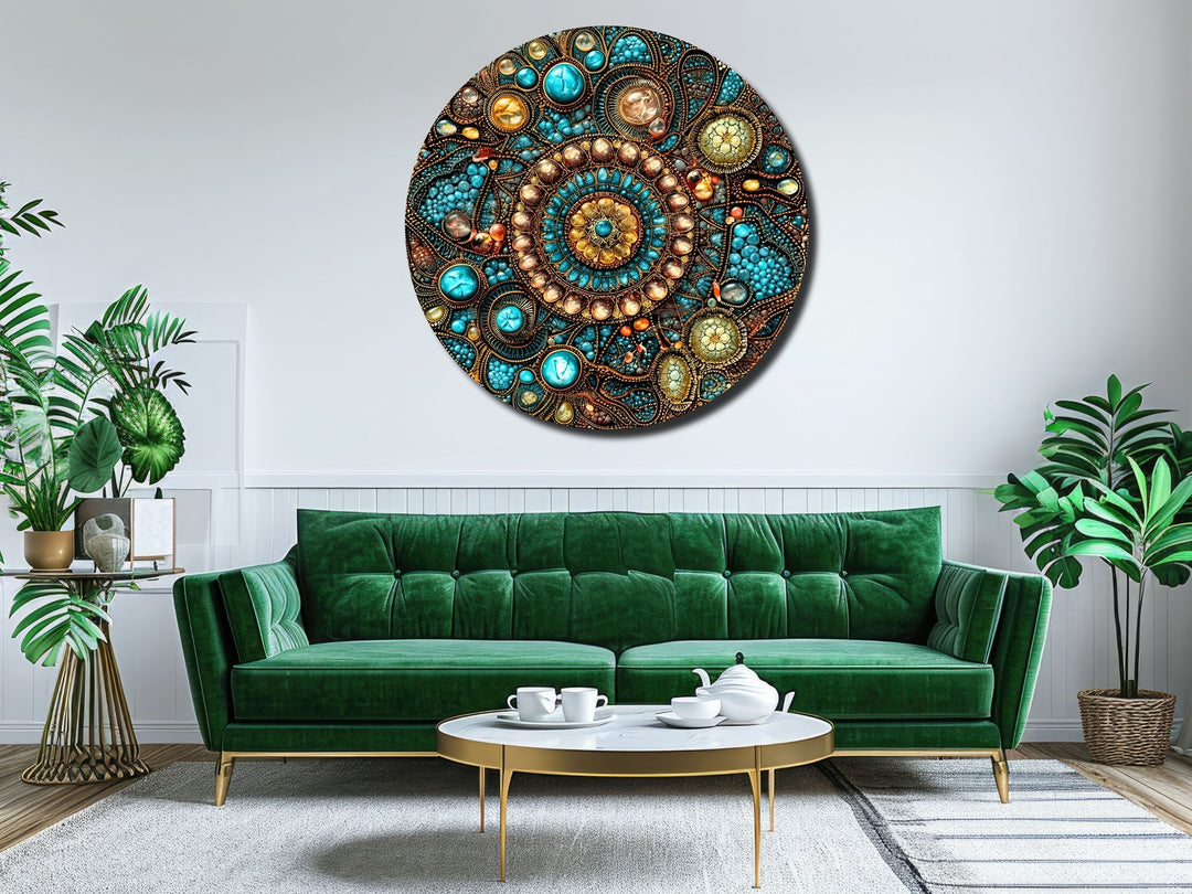 Abstract Colorful Wall Art Decor-Home&Office Glass Printing Wall Painting