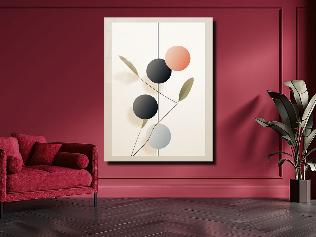 Abstract Minimalist Design Wall Art Decor-Home&Office Glass Printing Wall Painting