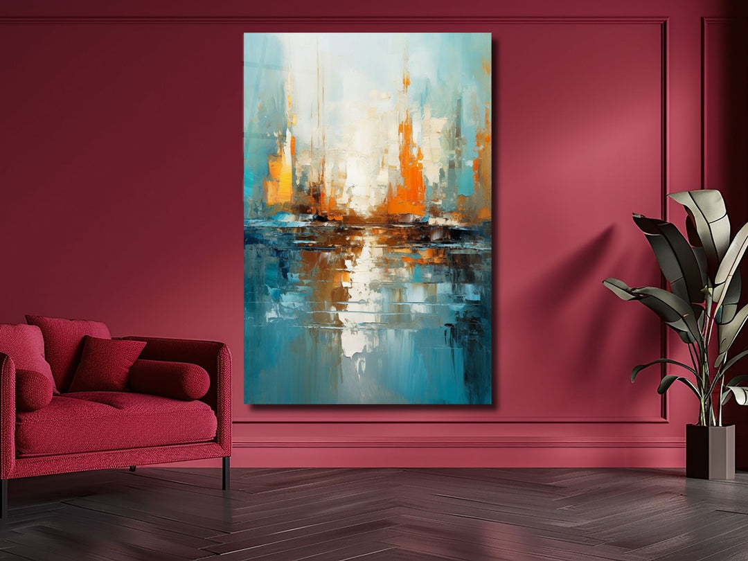 Abstract Minimalist Design Wall Art Decor-Home&Office Glass Printing Wall Painting