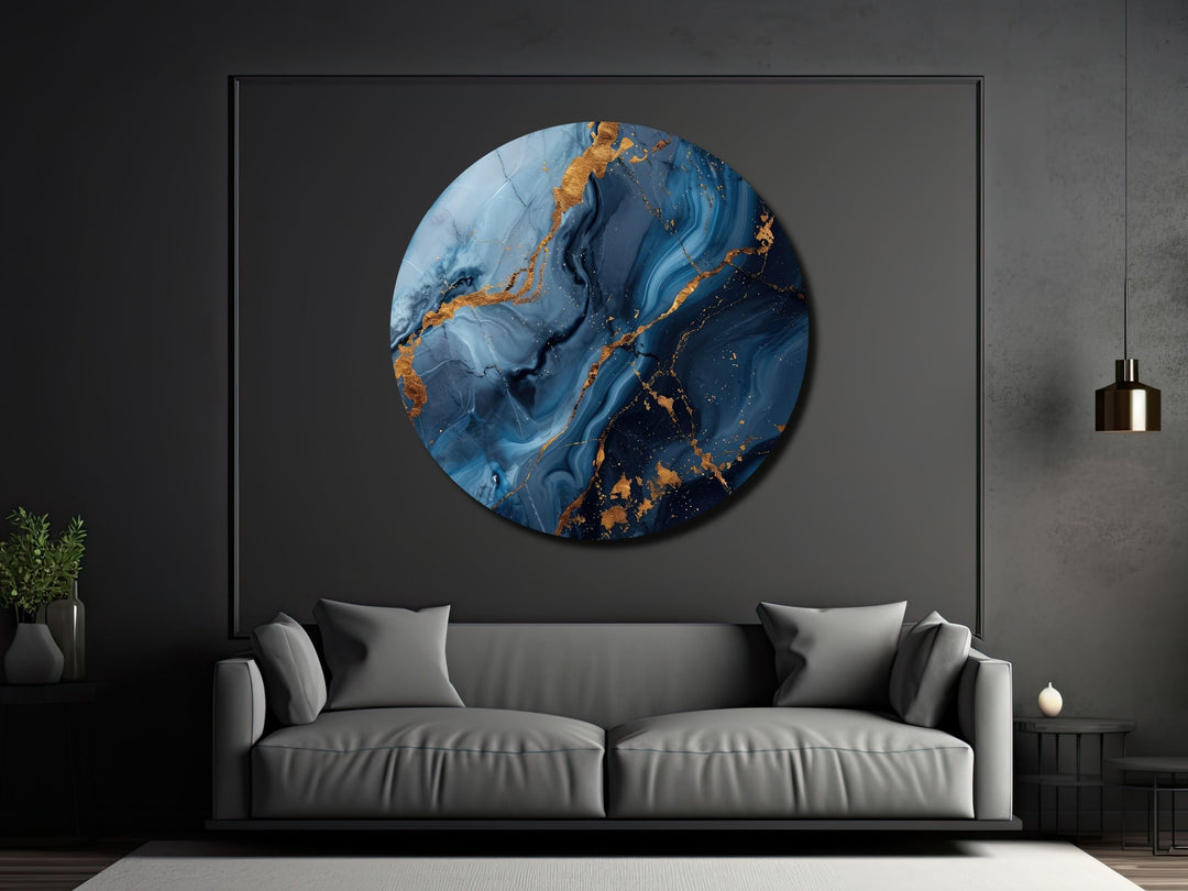 Abstract Marble Design Wall Art Decor-Home&Office Glass Printing Wall Painting