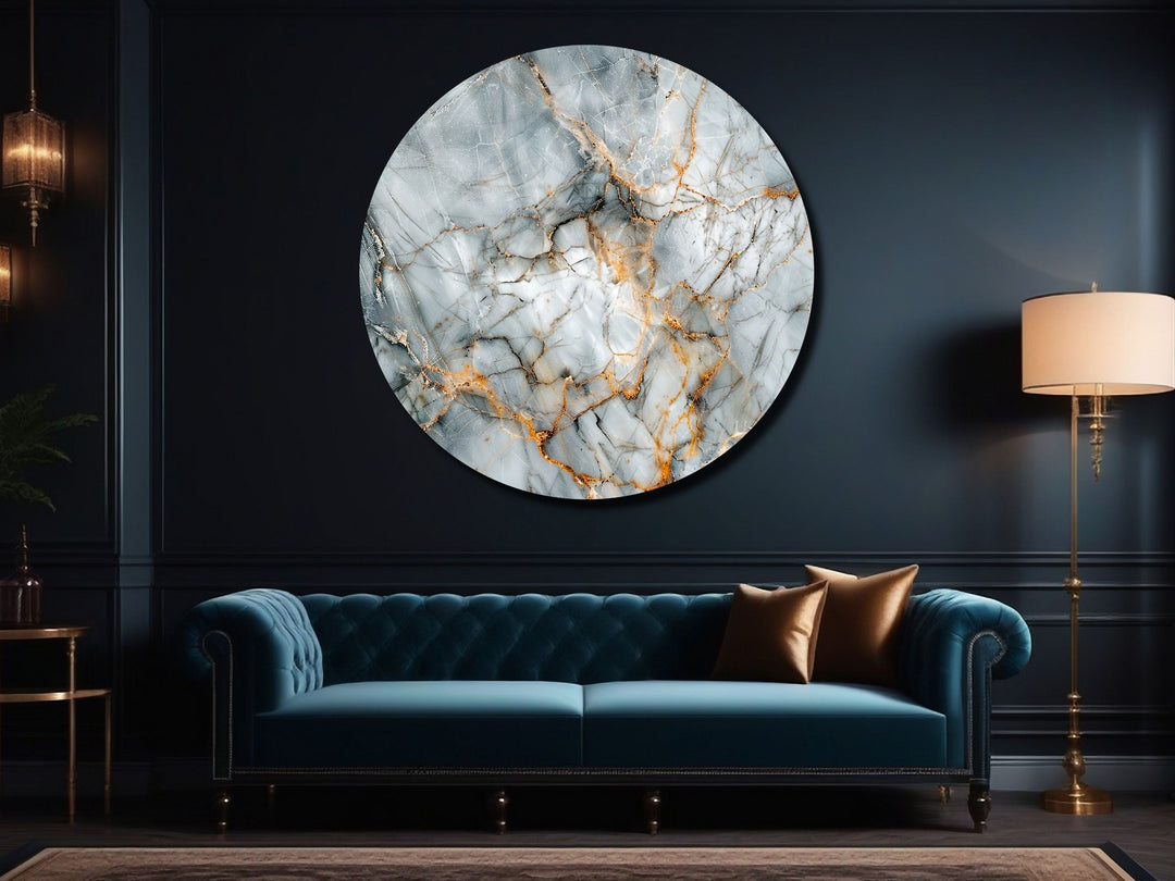 Abstract Marble Design Wall Art Decor-Home&Office Glass Printing Wall Painting