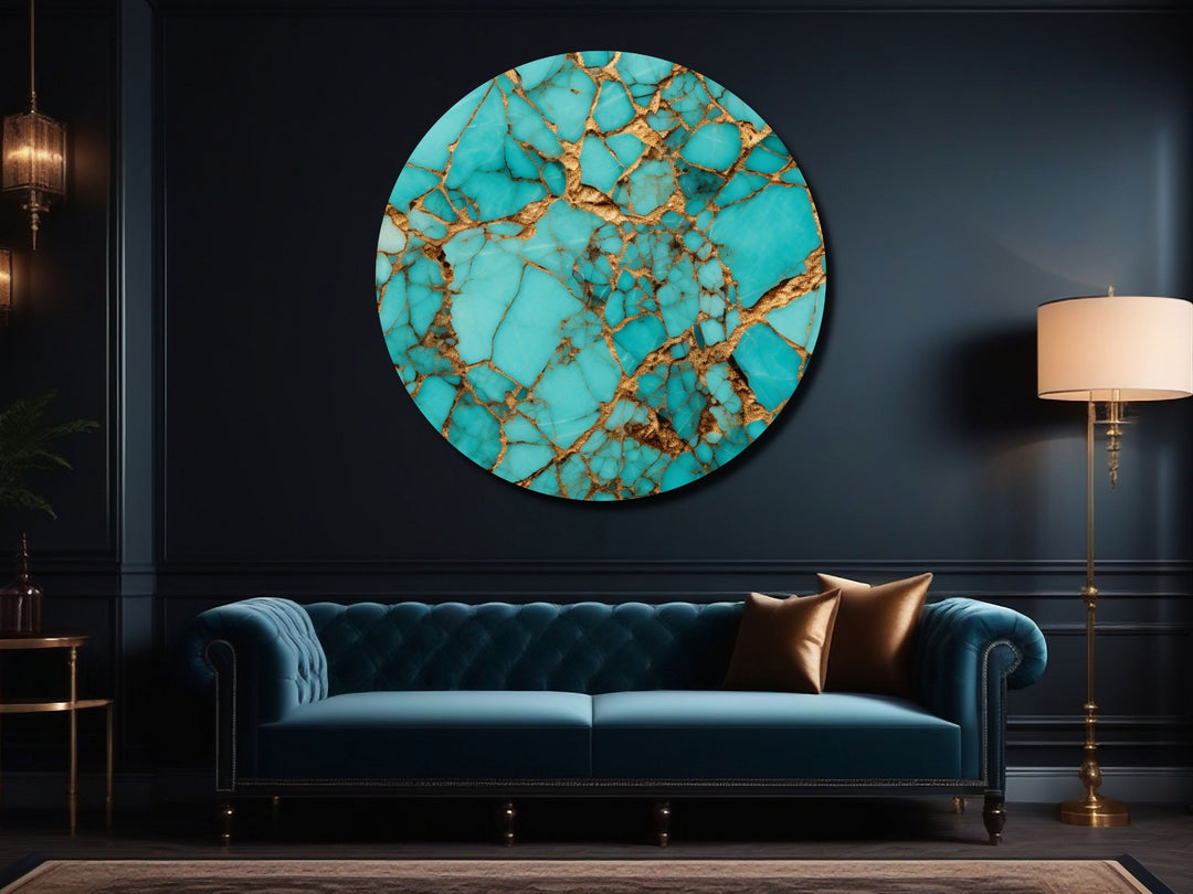 Abstract Marble Design Wall Art Decor-Home&Office Glass Printing Wall Painting