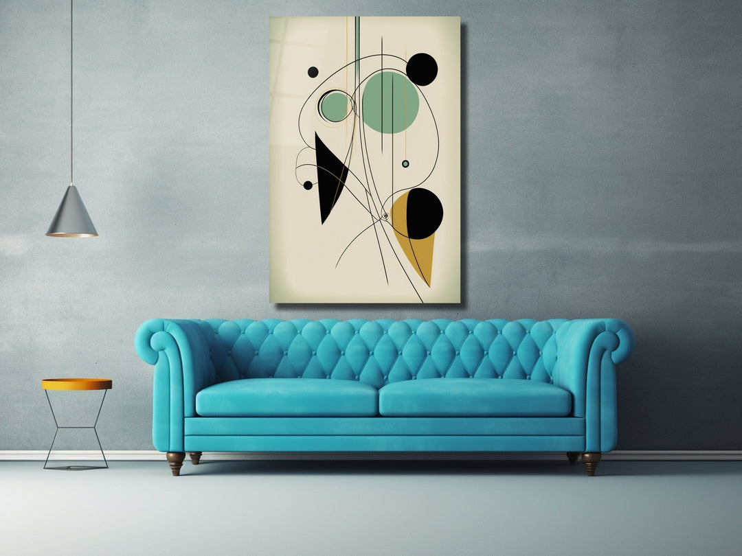 Abstract Minimalist Design Wall Art Decor-Home&Office Glass Printing Wall Painting