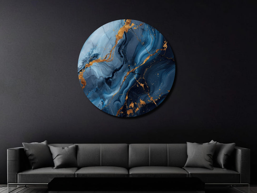 Abstract Marble Design Wall Art Decor-Home&Office Glass Printing Wall Painting