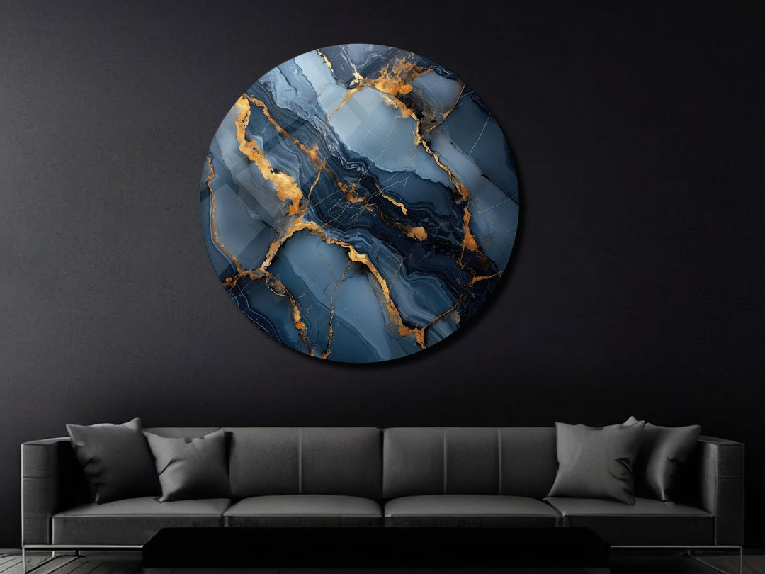 Abstract Marble Design Wall Art Decor-Home&Office Glass Printing Wall Painting