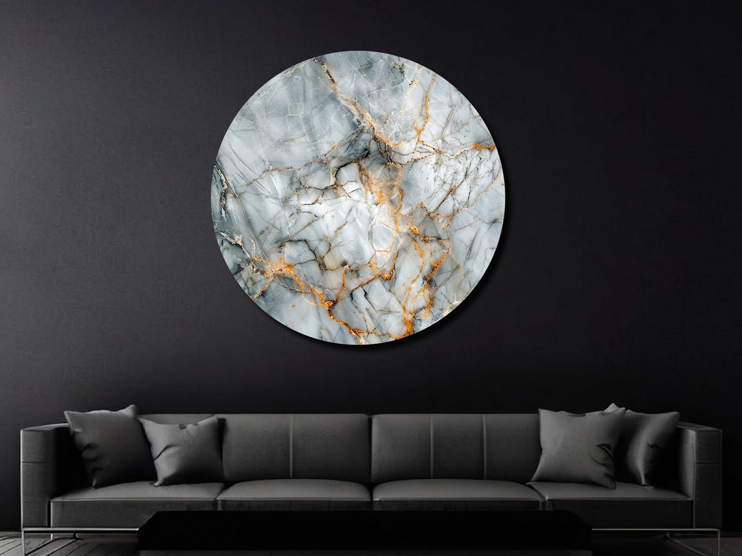 Abstract Marble Design Wall Art Decor-Home&Office Glass Printing Wall Painting